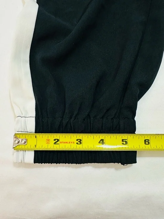 MOSSIMO BLACK TUXEDO STRIPE JOGGER PANTS ATHLEISURE COMFORTABLE LUXURY LARGE - Picture 6 of 14